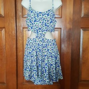 Summer floral dress size large